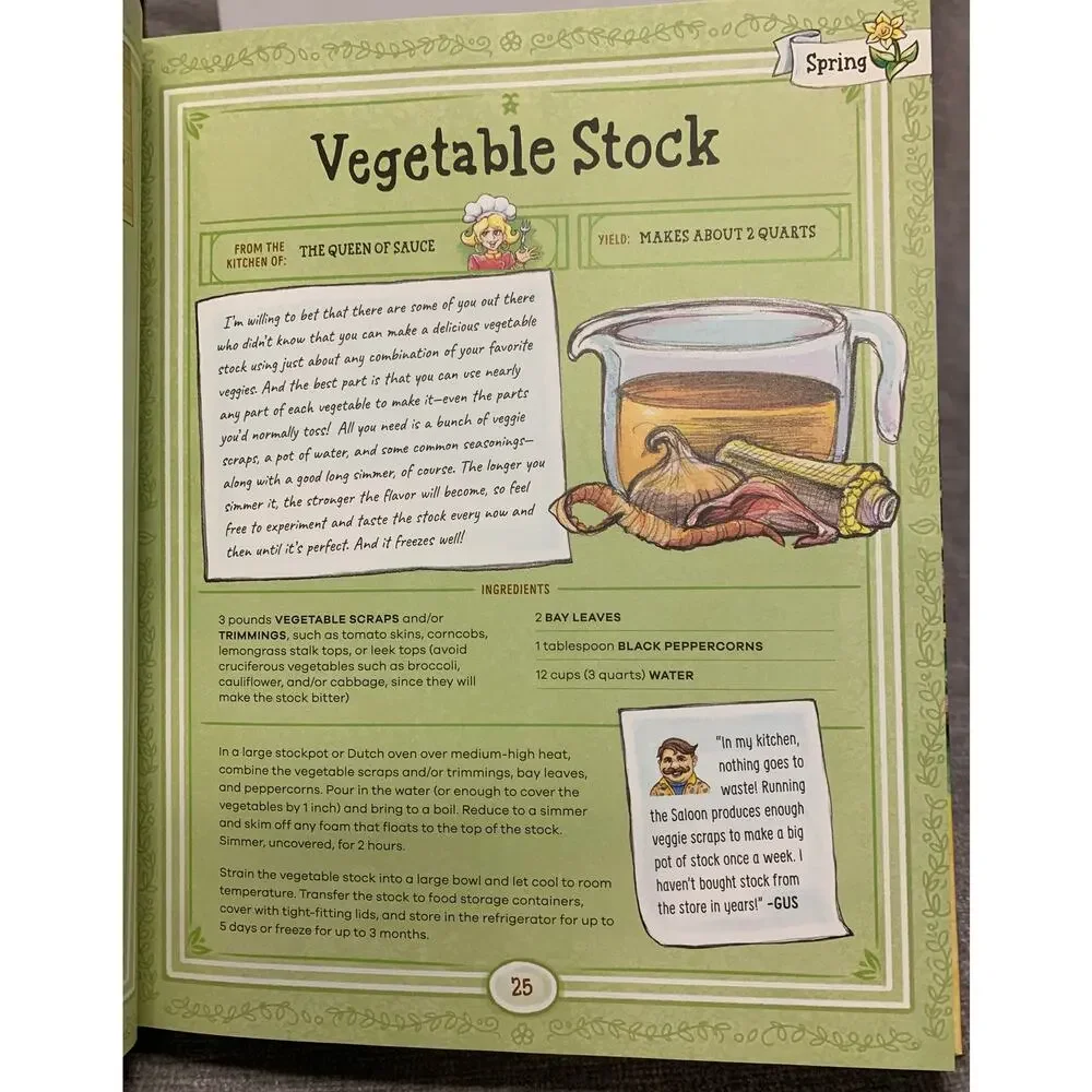 Official Stardew Valley Cookbook - Beautifully Illustrated HB Concerned Ape